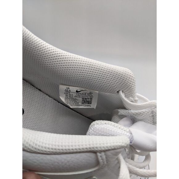 Nike Women's Court Vision Low White - CD5434-100 - 10.5 Medium US - Picture 7 of 10